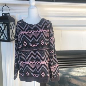 🌺Divided Aztec sweatshirt🌺